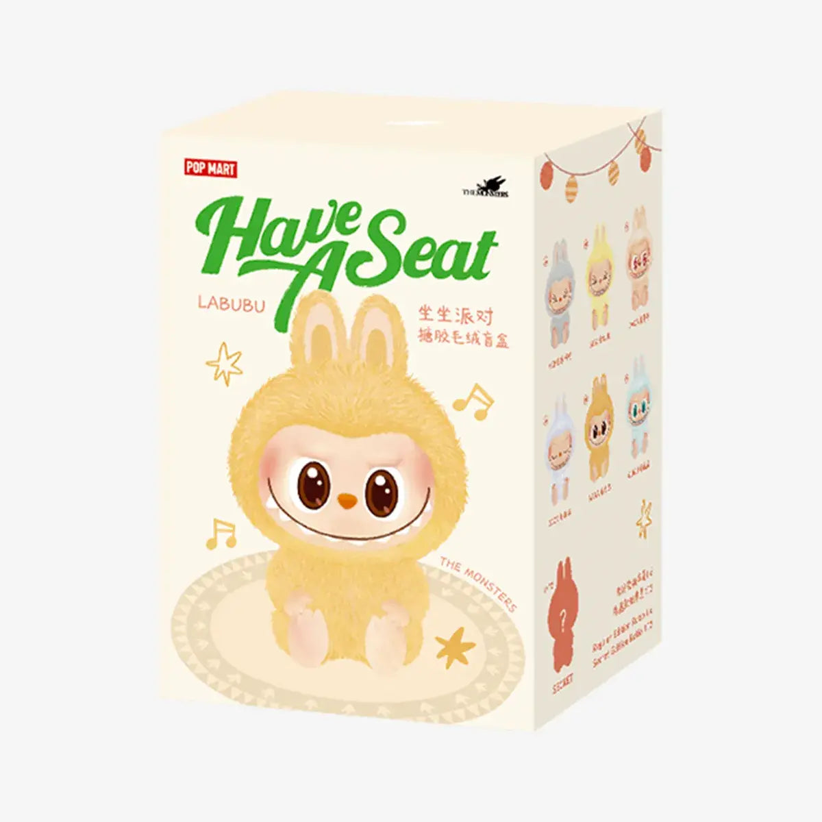 Labubu Have a Seat Vinyl Plush